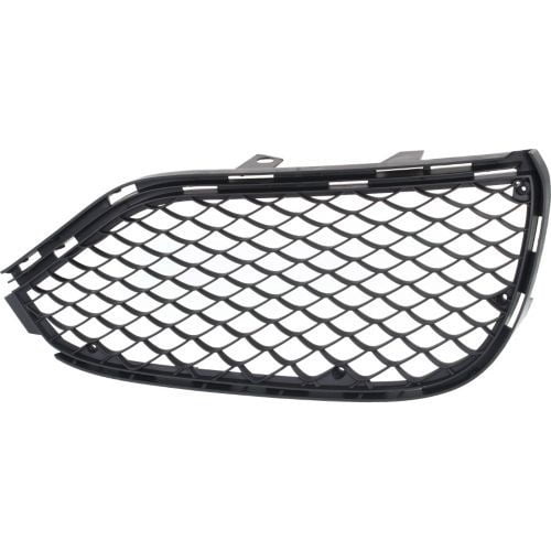 Bumper Grille For 2010-2013 Mercedes Benz E63 AMG Right Textured Black Plastic